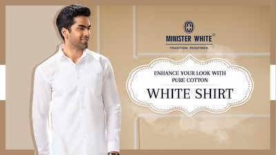 Enhance Your Look with Pure Cotton White Shirt