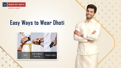 Easy Ways to Wear Dhoti