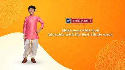 Make your kids look adorable with the best ethnic wear.