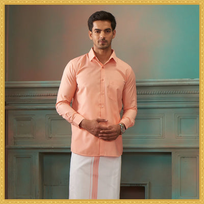 Minister White Cotton Color Shirts Colleciton
