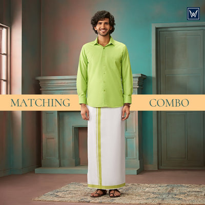Matching Shirt & Dhoti Combo