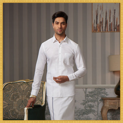 Pure Linen White Shirts