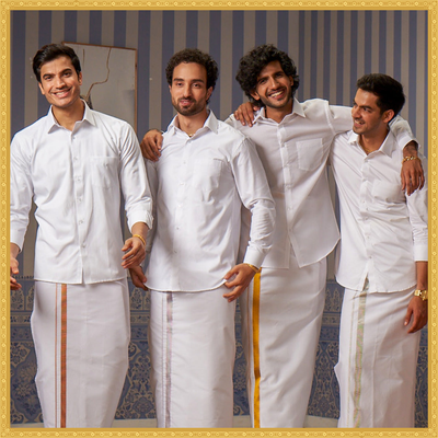 Minister White Men's White Shirt Collection