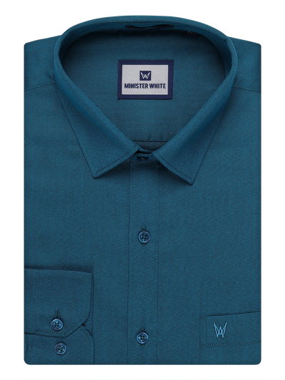 Men's Cotton Steel Blue Shirt Nector 