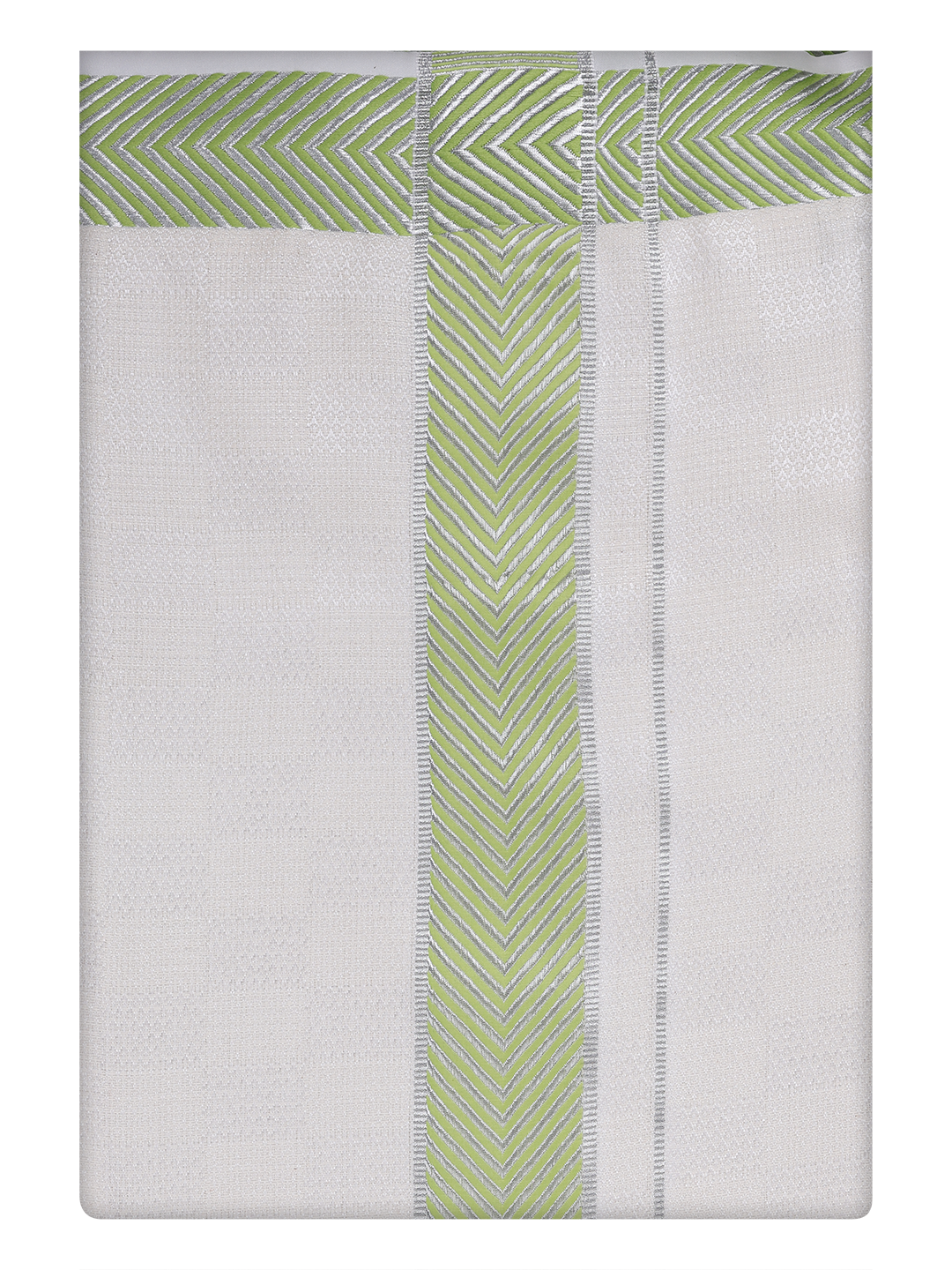 Men's Cotton Airtex Matching Border Dhoti Combo Nector