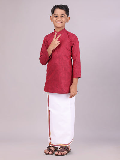 Kids Kurta Dhoti Set Combo