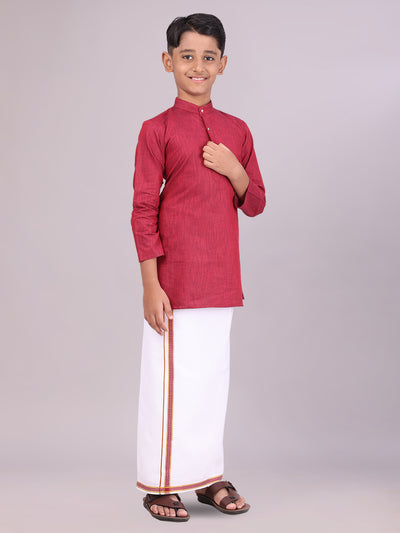 Kids Kurta Dhoti Set Combo