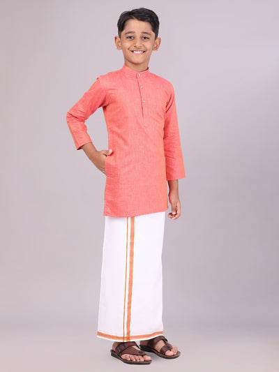 Kids Kurta Dhoti Set Combo