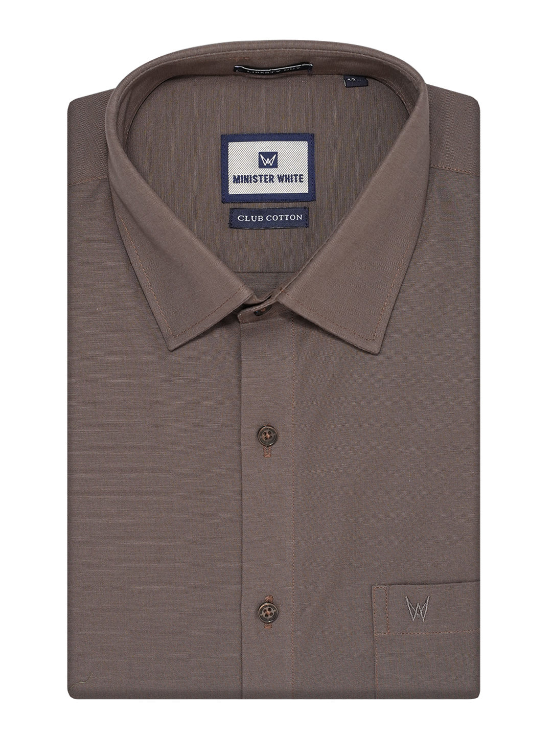 Dark Grey Club Cotton Shirt. Liberty Cut_SH03