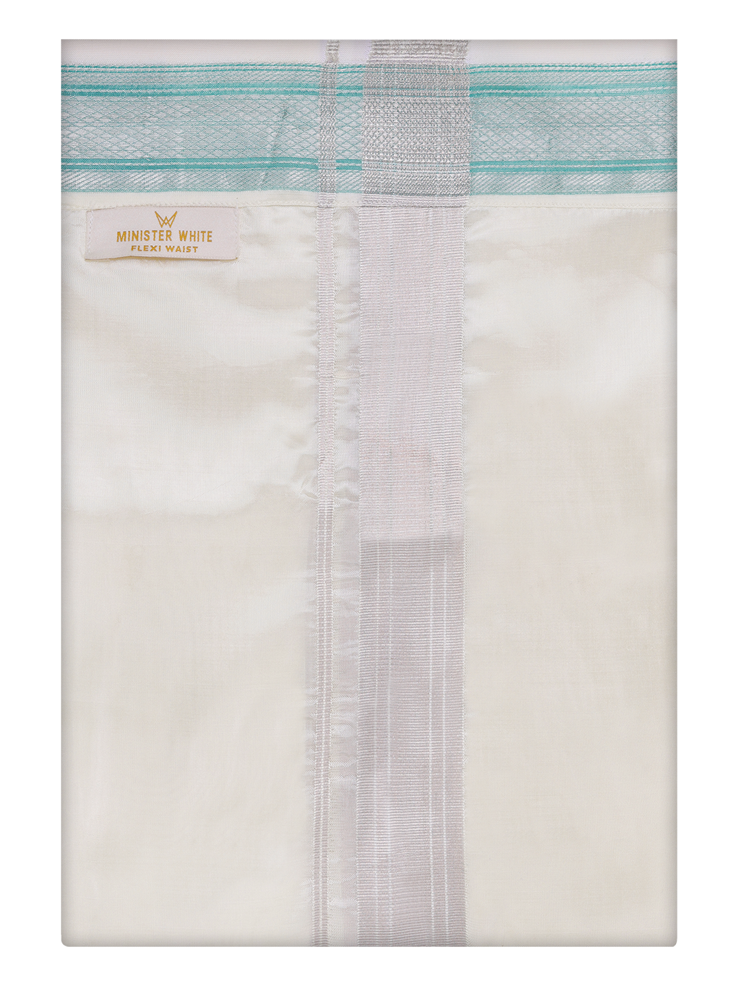 Men's Fancy Jari Border Flexi Dhoti Finesse