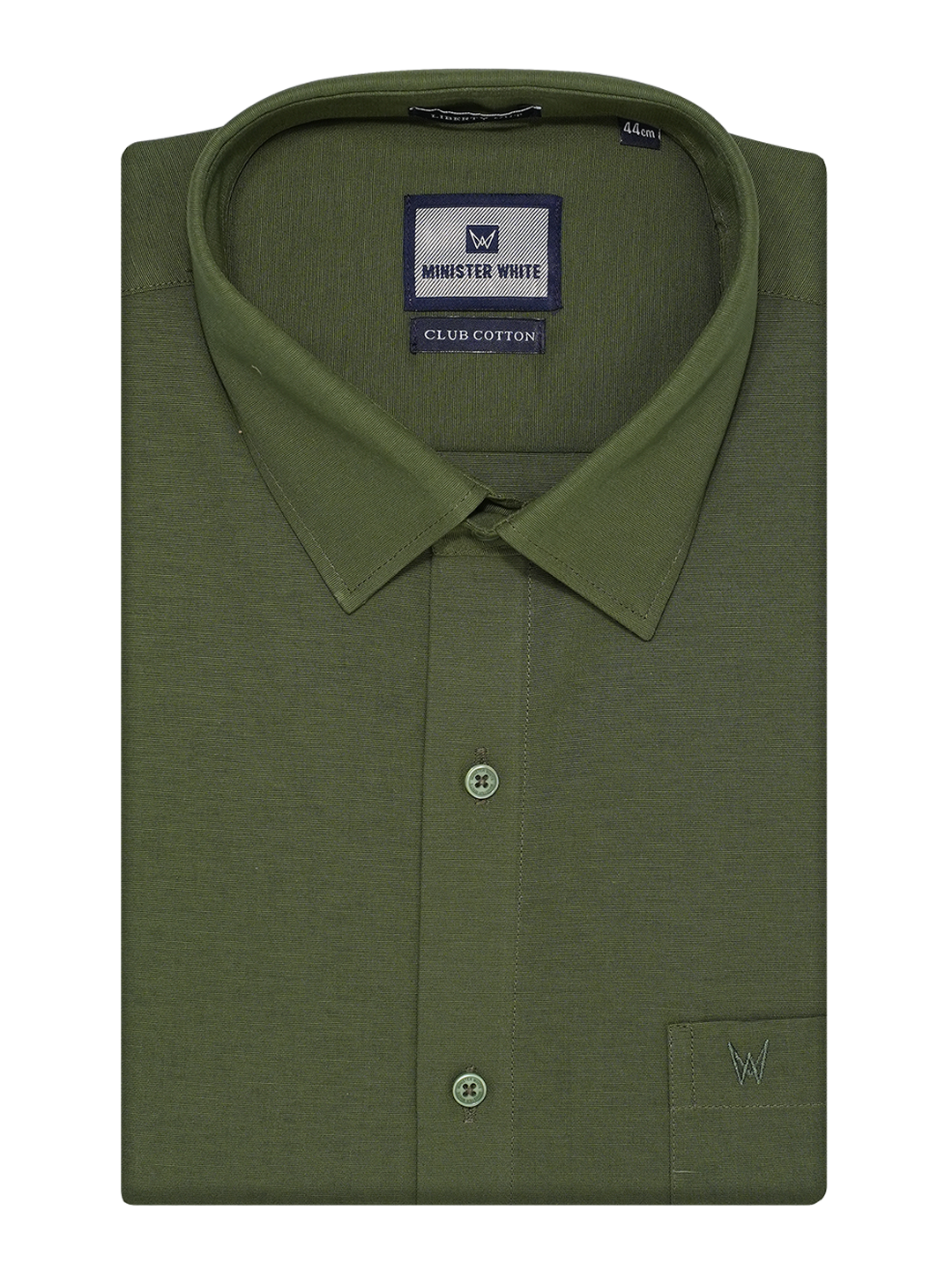 Dark Green Club Cotton Shirt. Liberty Cut_SH05