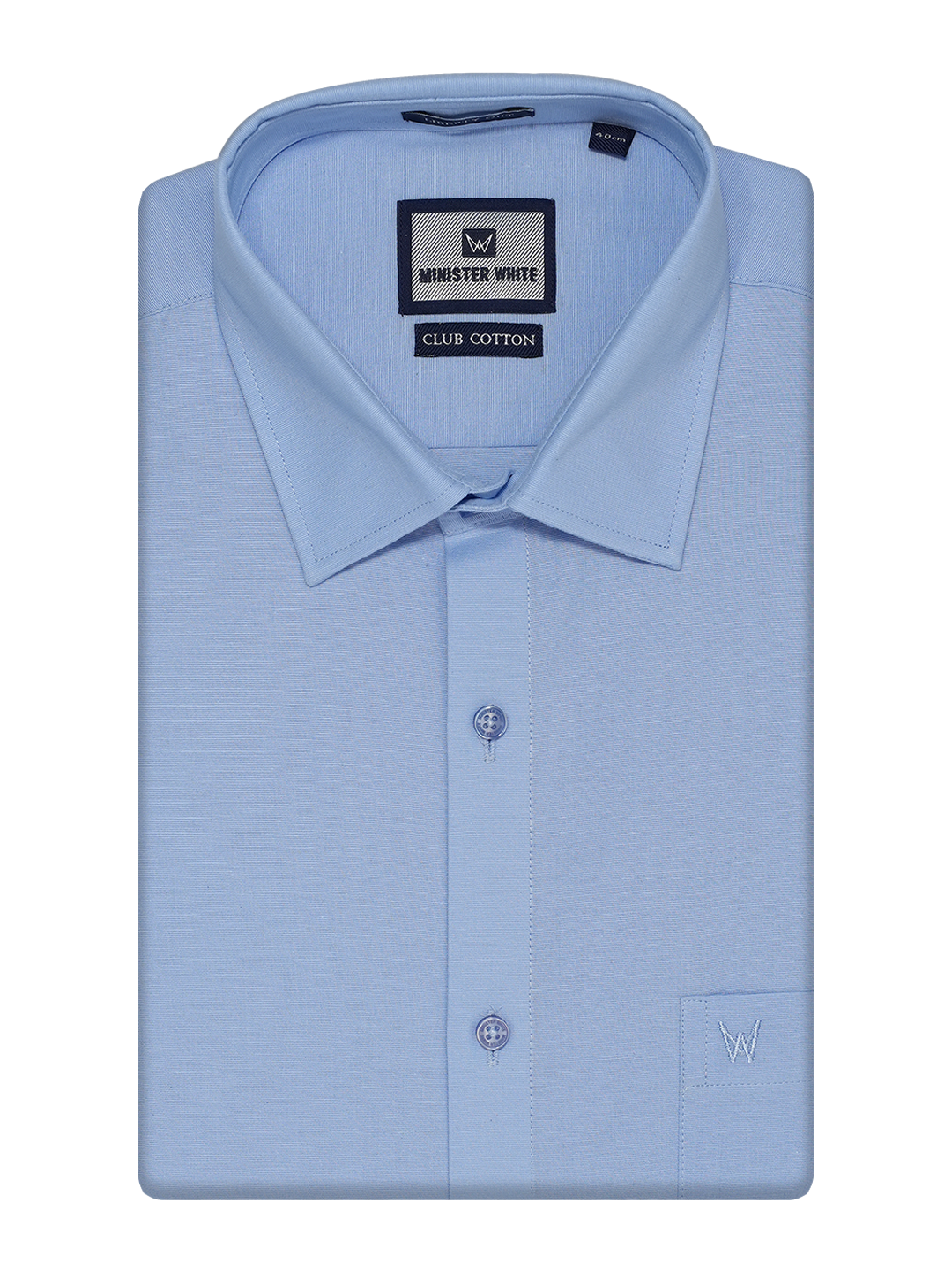 Sky Blue Club Cotton Shirt. Liberty Cut_SH07