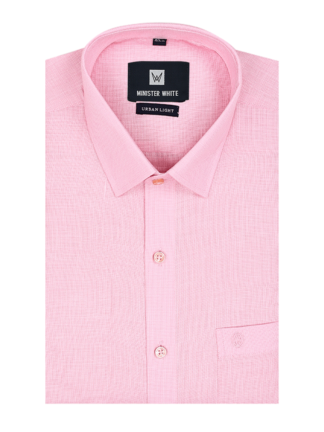 Mens Cotton Regular Fit Pink Colour Shirt Urban Light