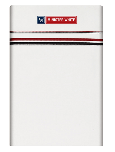 Mens Cotton White Single Layered Dhoti - Chatriyan Admk by Minister White