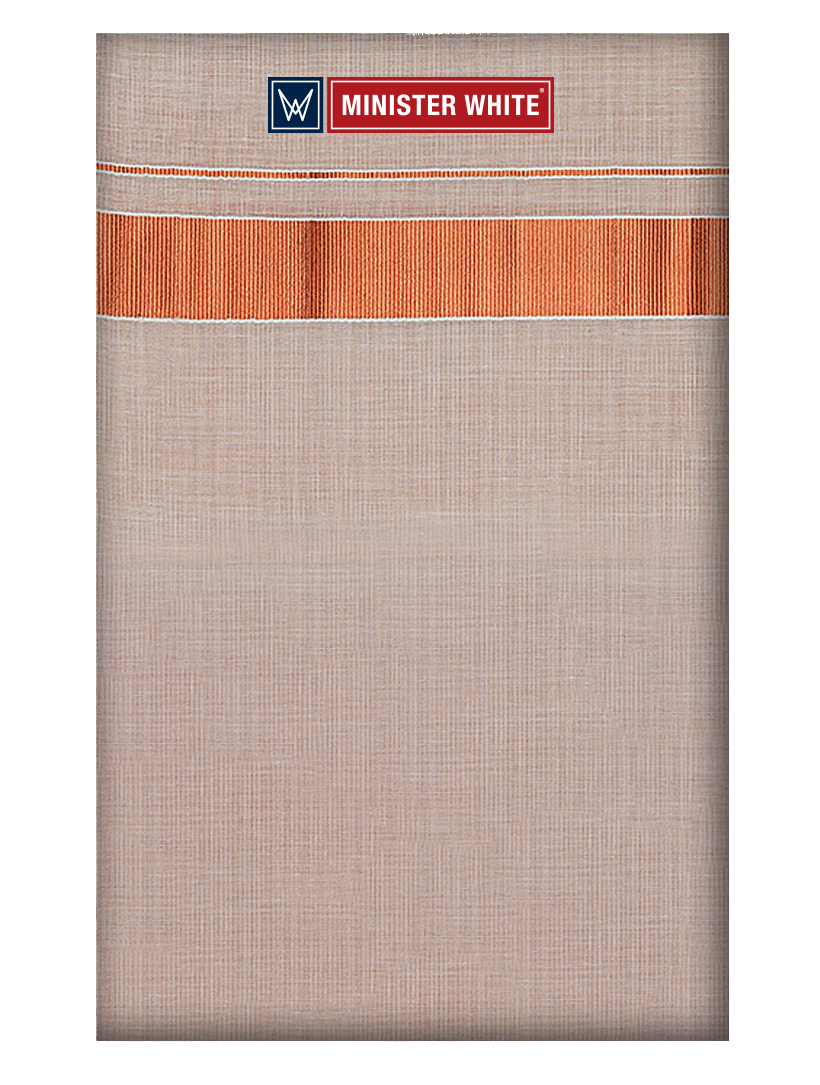 Mens Double Layer Tissue Copper Colour Dhoti Mystic