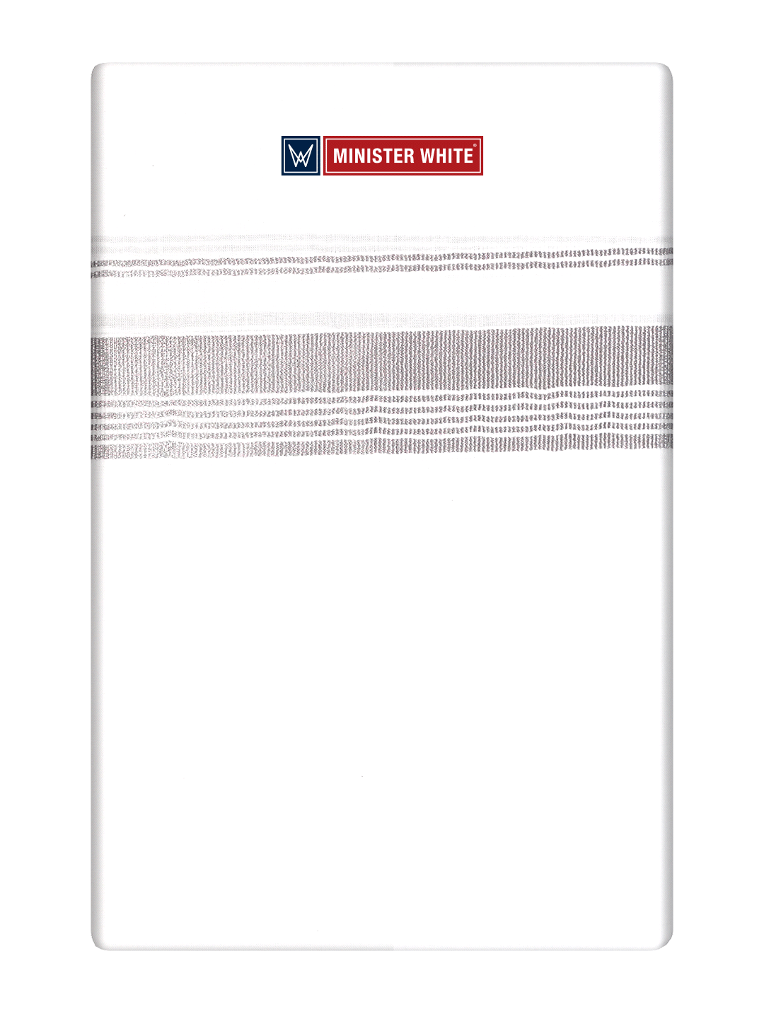 White Dhoti with Jari & Mayilkan Border - Crown Almond 02_White