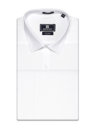 Mens White Wedding Shirt with Dhoti Combo Origin White by Minister White
