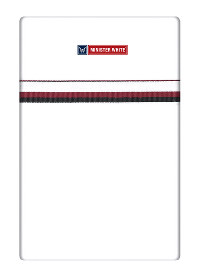 Mens Cotton White Single Layered Dhoti - Chatrapathi DMK by Minister White