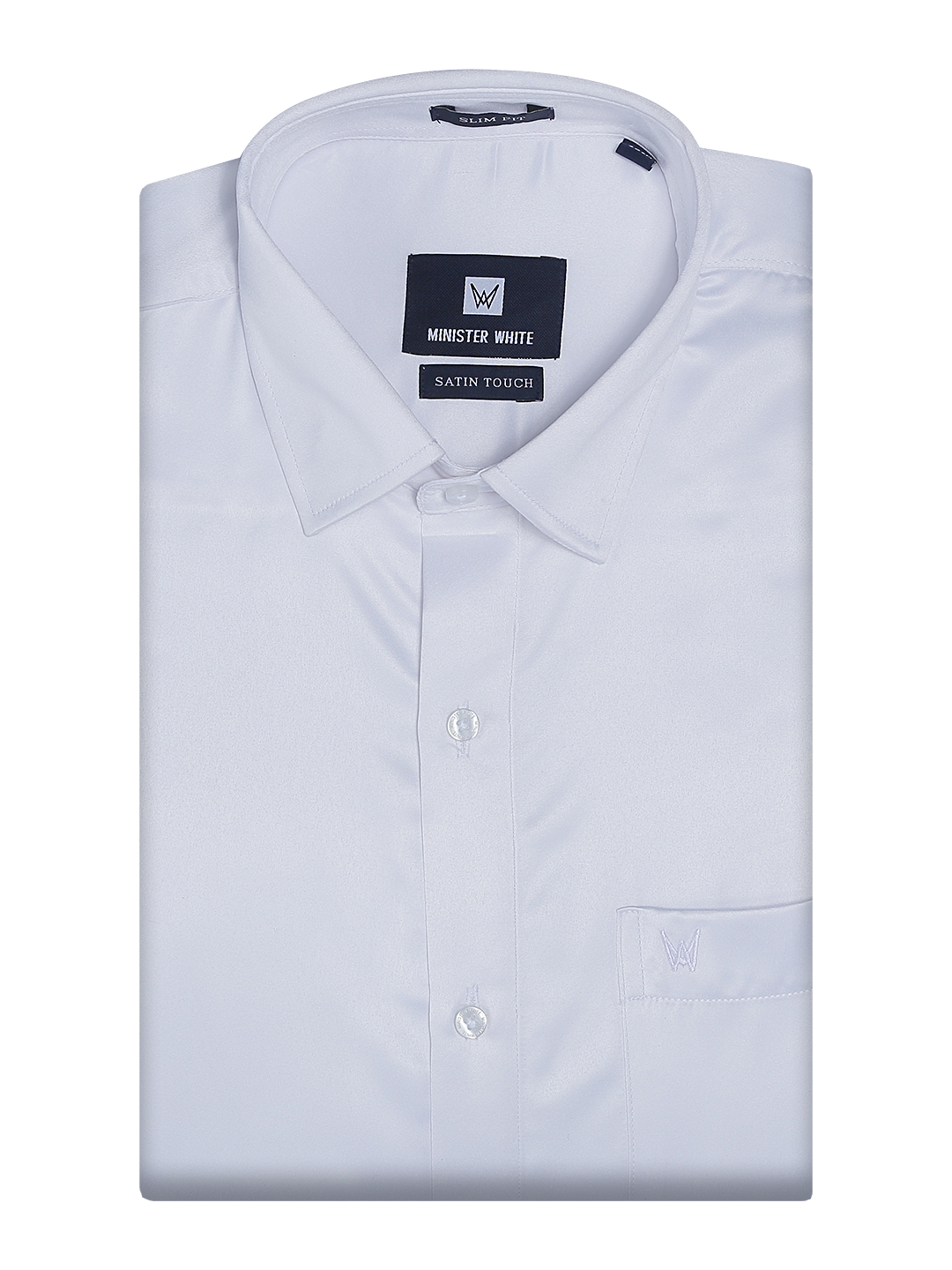 White Shirt. Slim Fit. Liberty Cut. Satin Touch