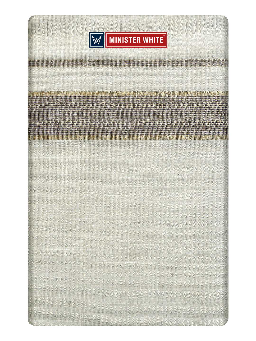 Cream Hero Tissue Stripes Fancy Dhoti_Cream