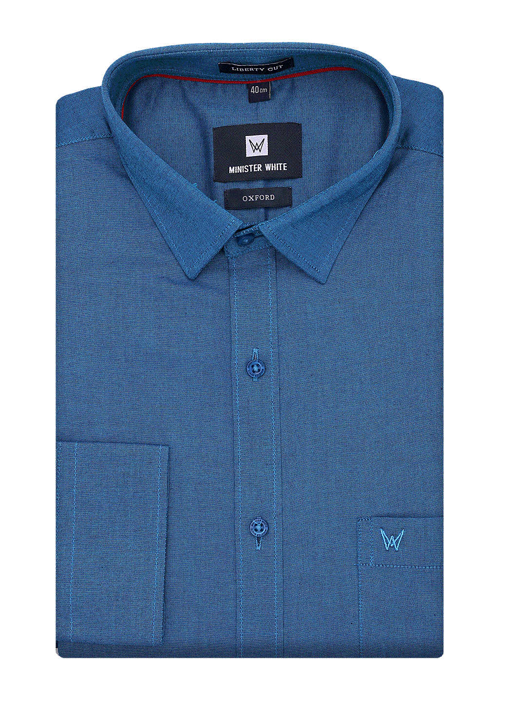 Mens Cotton Regular Fit Teal Colour Shirt Oxford