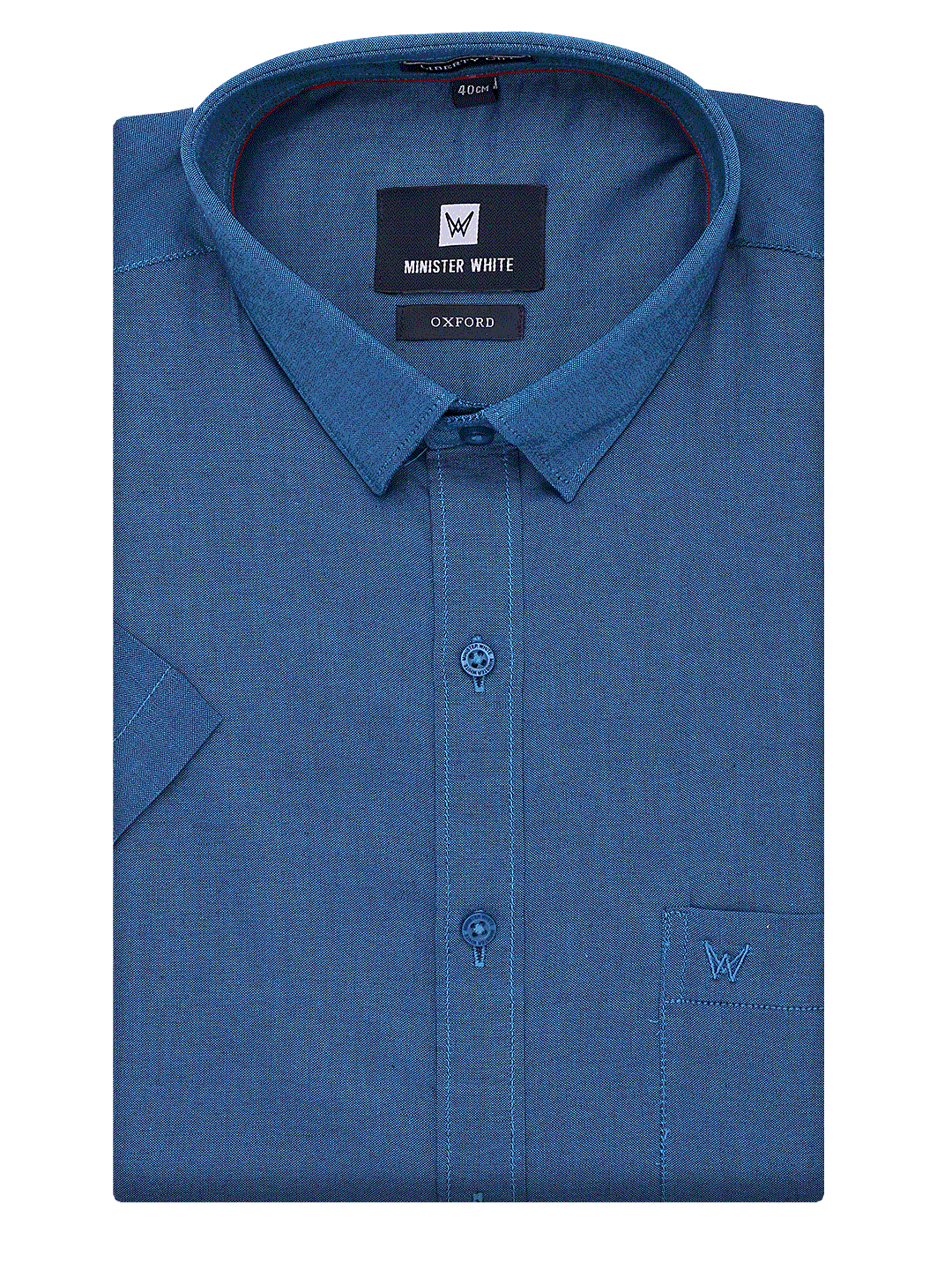 Mens Cotton Regular Fit Teal Colour Shirt Oxford