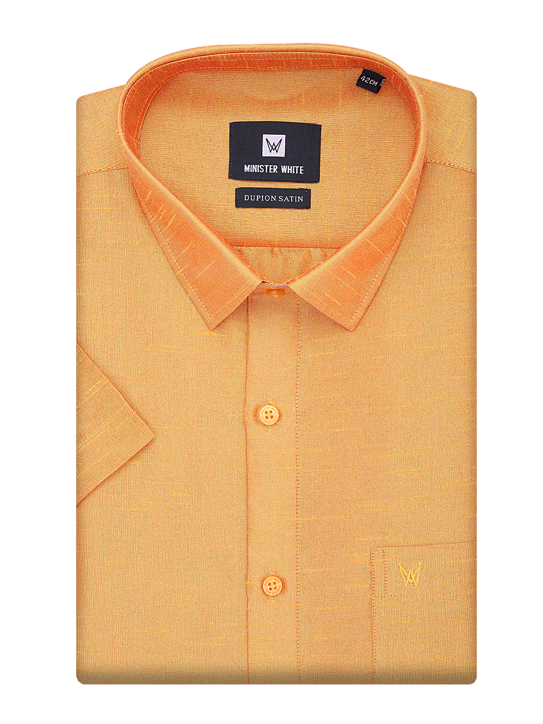 Mens Dupion Satin Regular Fit Gold Yellow Colour Shirt