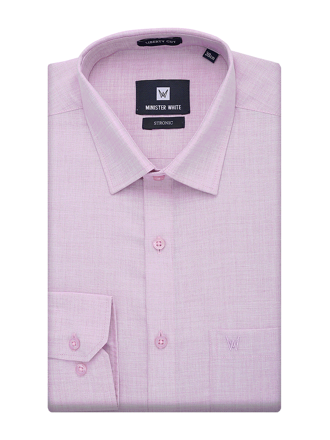 Mens Cotton Regular Fit Lilac Purple Colour Shirt Stronic