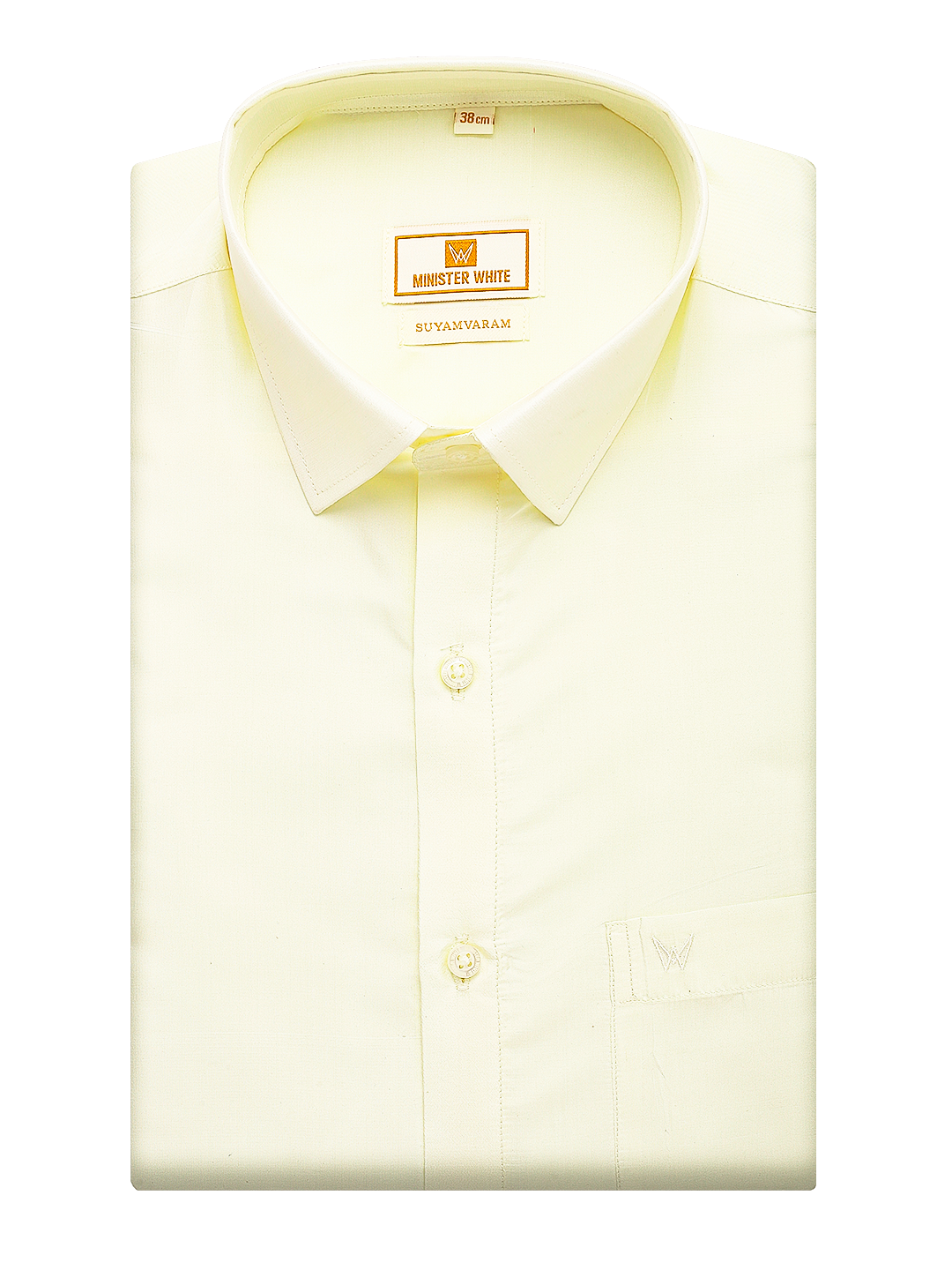 Mens Pure Silk Cream Colour Wedding Shirt Suyamvaram by Minister White