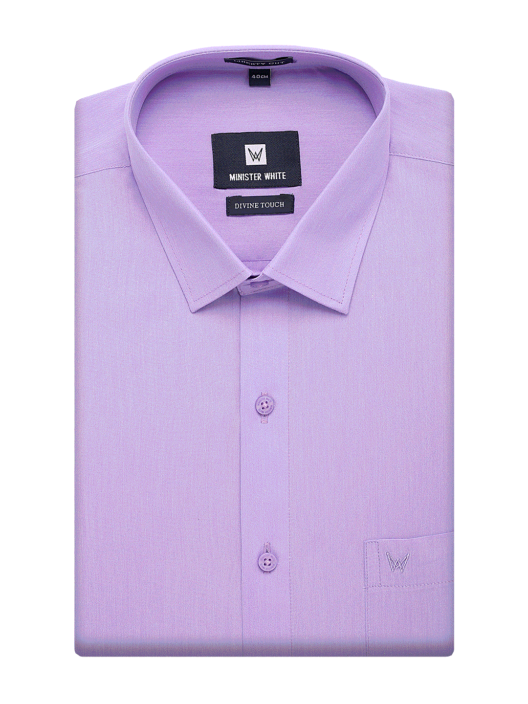 Light Purple Shirt. Liberty Cut. Divine Touch