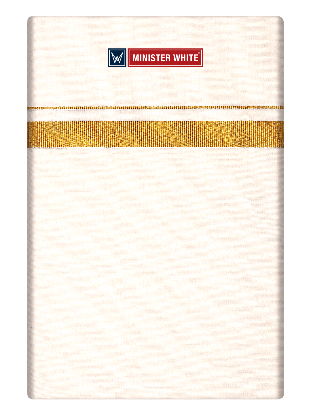 Cotton White Colour Single Layered Dhoti - Iconic 1