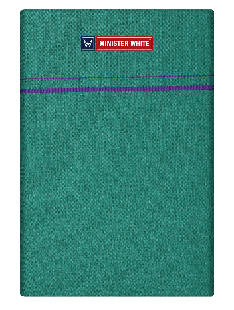 Mens Cotton Green Color Single Layered Dhoti with Assorted Border - Aishwaryam