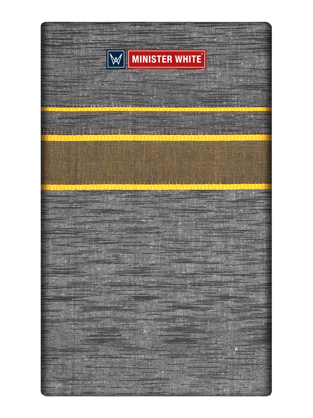 Cotton Gold bordered Dhoti - Saagaram