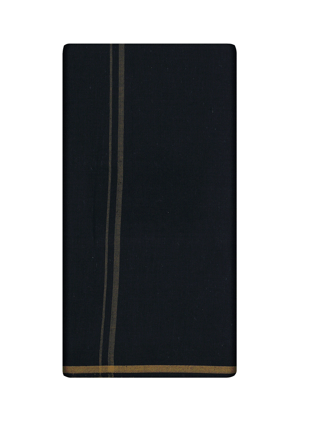 Black Cotton Towel - Aksharam