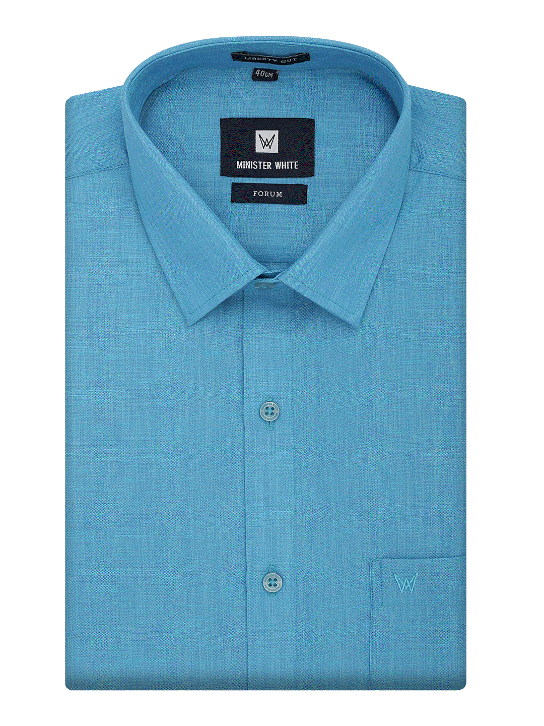 Blue Shirt. Regular Fit. Liberty Cut. Forum