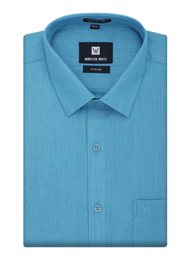 Blue Shirt. Regular Fit. Liberty Cut. Forum