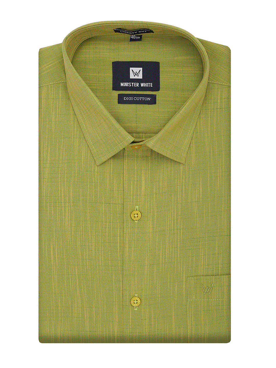 Mens Cotton Regular Fit Rust Green Colour Shirt Digi Cotton