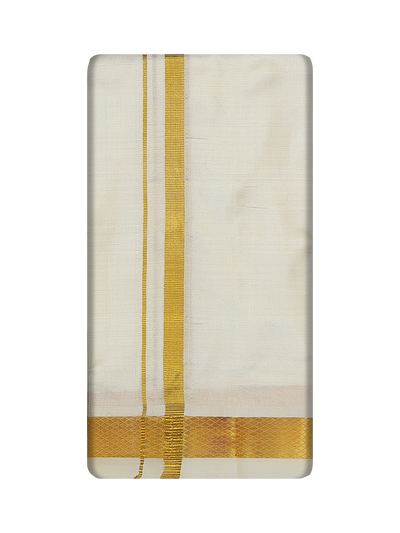 Men's Pure Silk Wedding Nerial - by Minister White