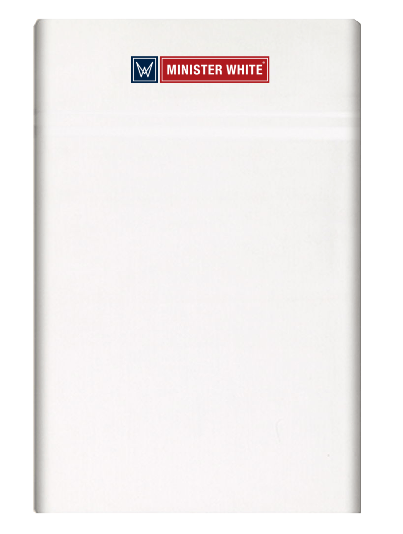 Mens Cotton White Single Layered Small Border Dhoti - Ishrath by Minister White