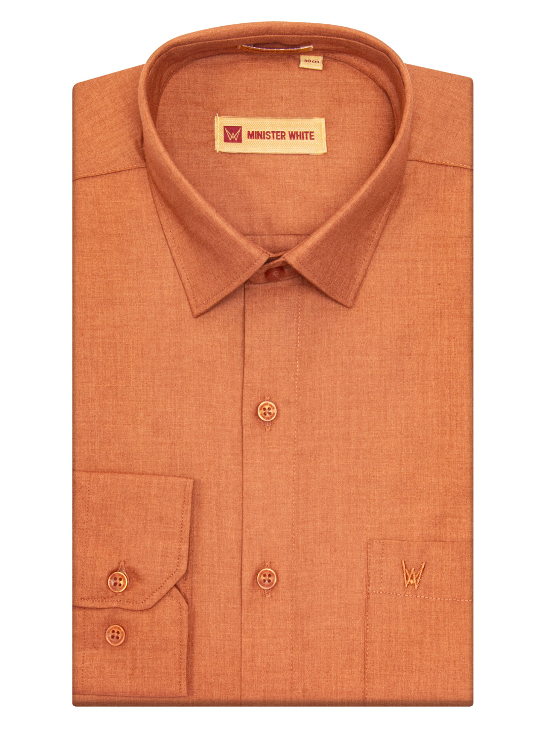 Men's Brown Color Shirt Casper Trends