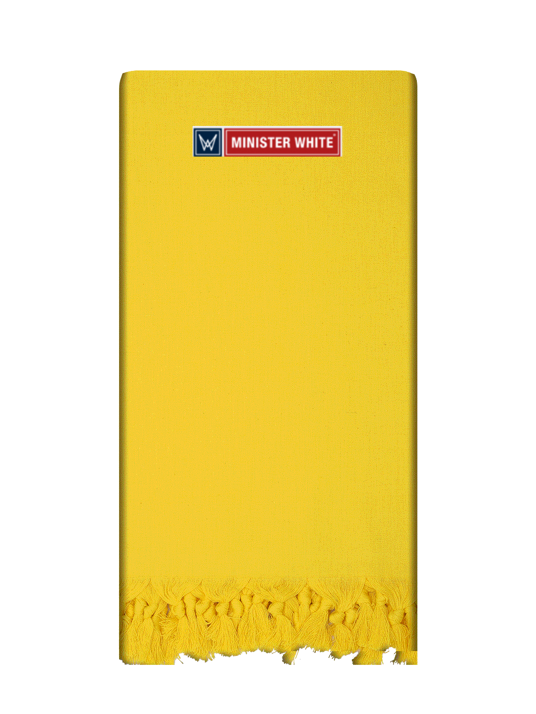 Cotton Yellow Angavastram - Devalokam by Minister White