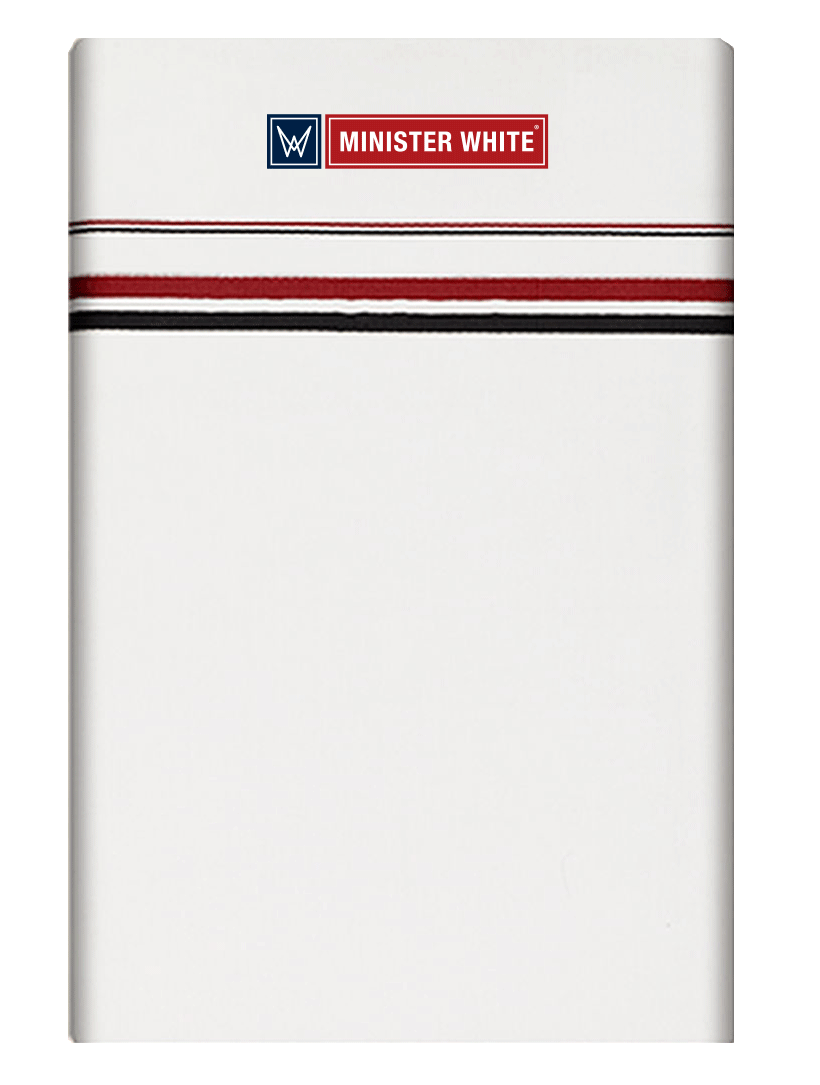 Mens Cotton White Single Layered Dhoti - Varma ADMK by Minister White