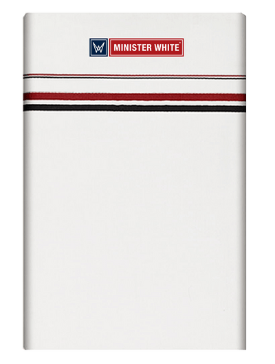 Mens Cotton White Single Layered Dhoti - Varma ADMK by Minister White