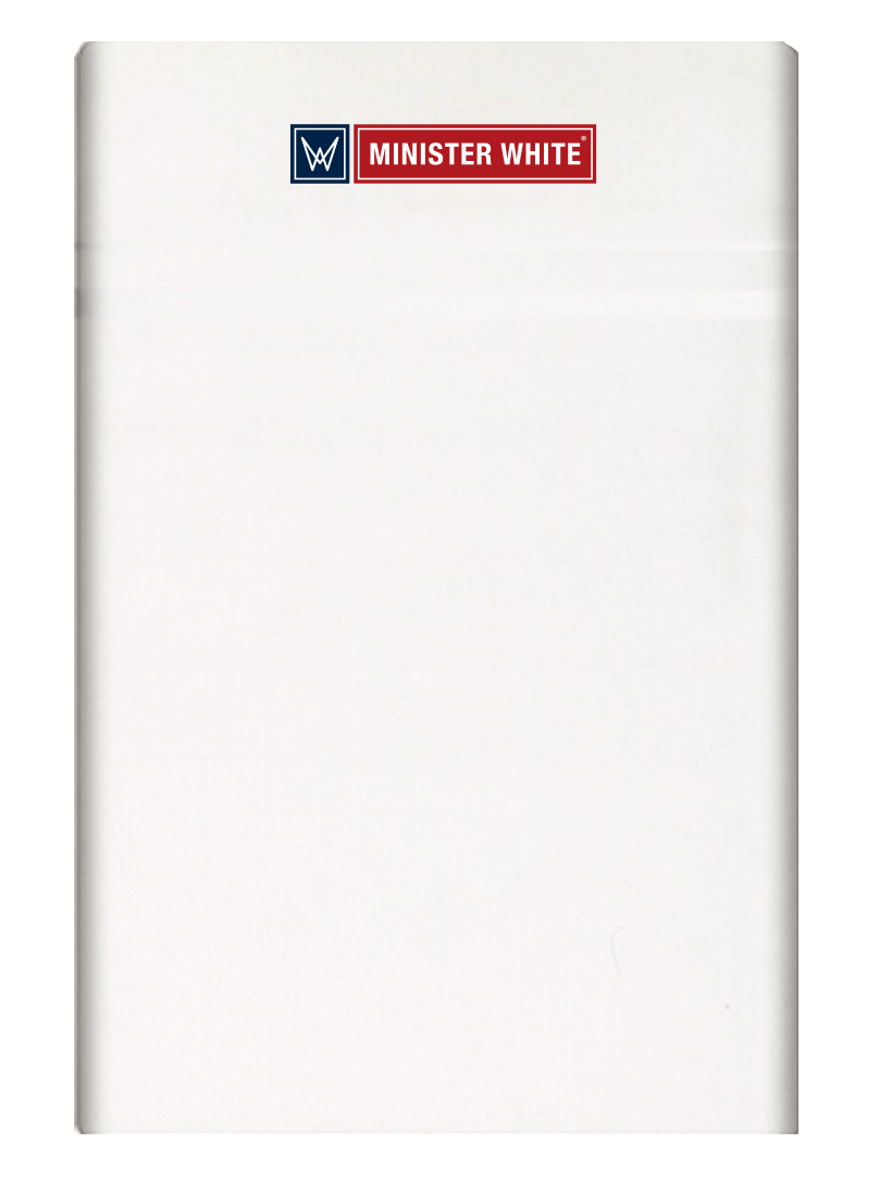 Mens Cotton White Single Layered Small Border Dhoti - Wajid by Minister White