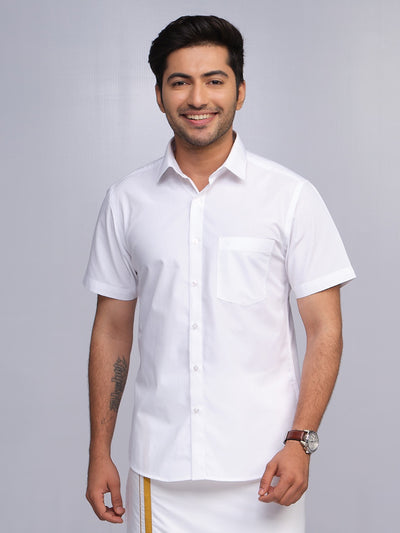 Premium White Shirt. Regular Fit - Mr.White