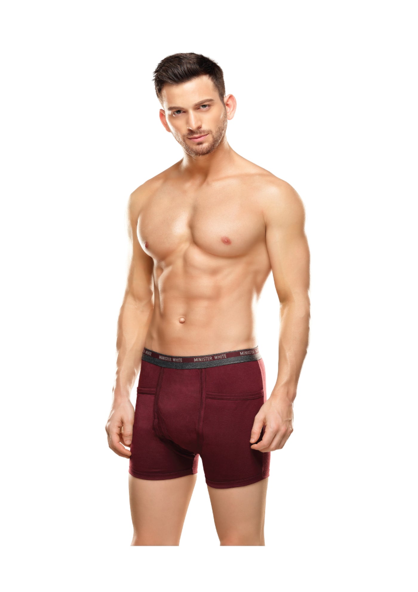 Minister White Mens Brief Mentor Assorted Colours