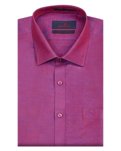 Purple Linen Shirt - Berlin Linen