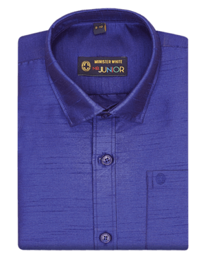 Raw Silk - Violet Kids Colour Shirt